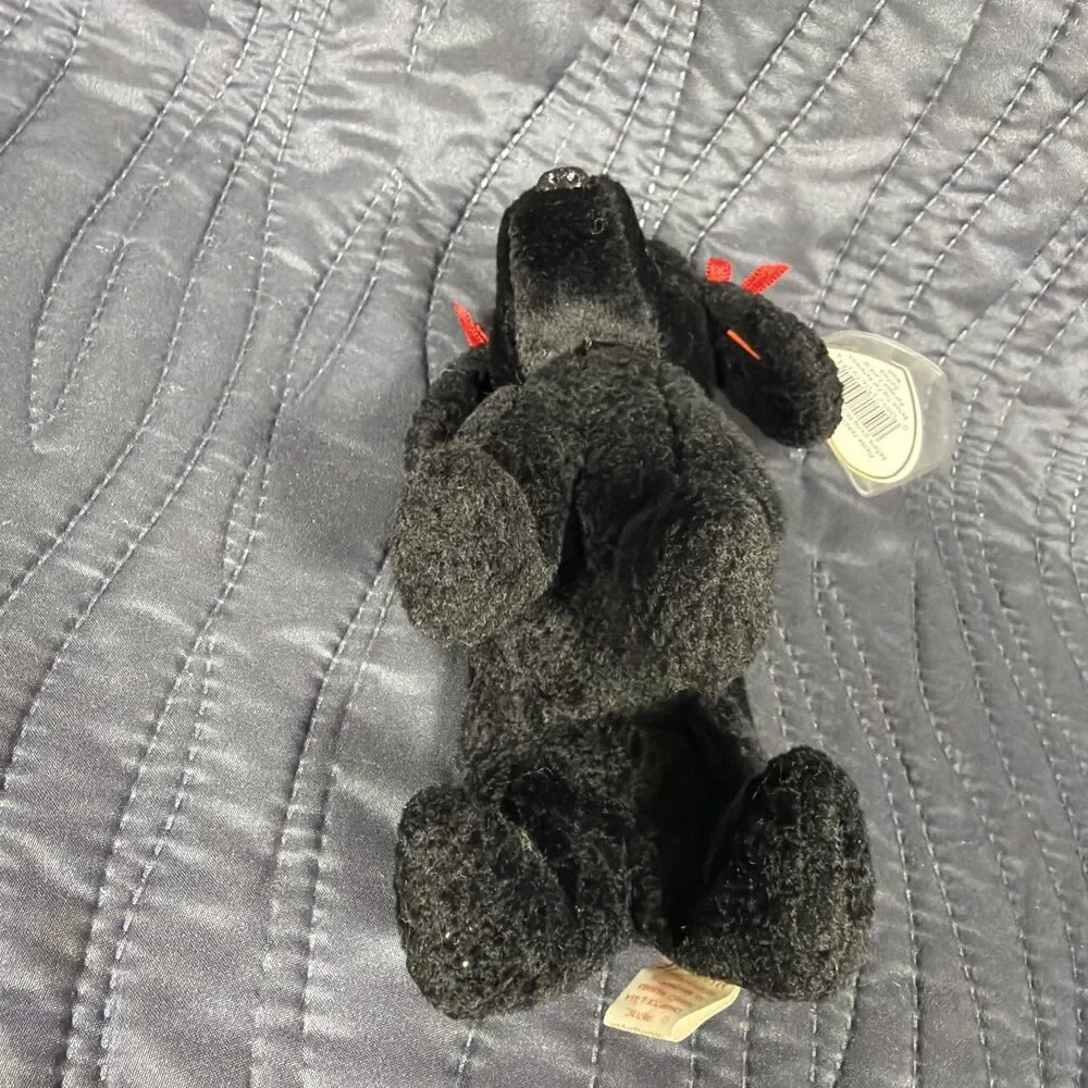 Ty Beanie Babies Collection GiGi Black Poodle Plush w/ Hang Tag 1998 MWMT